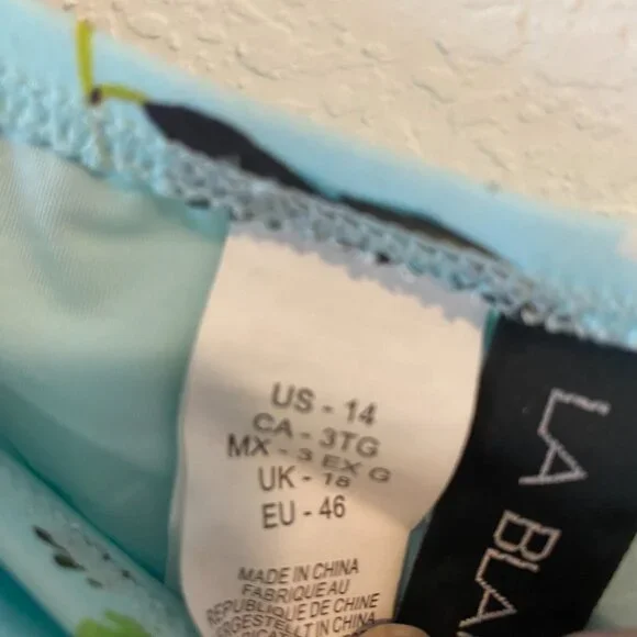 La Blanca Floral Bikini Bottom - Picture 4 of 6